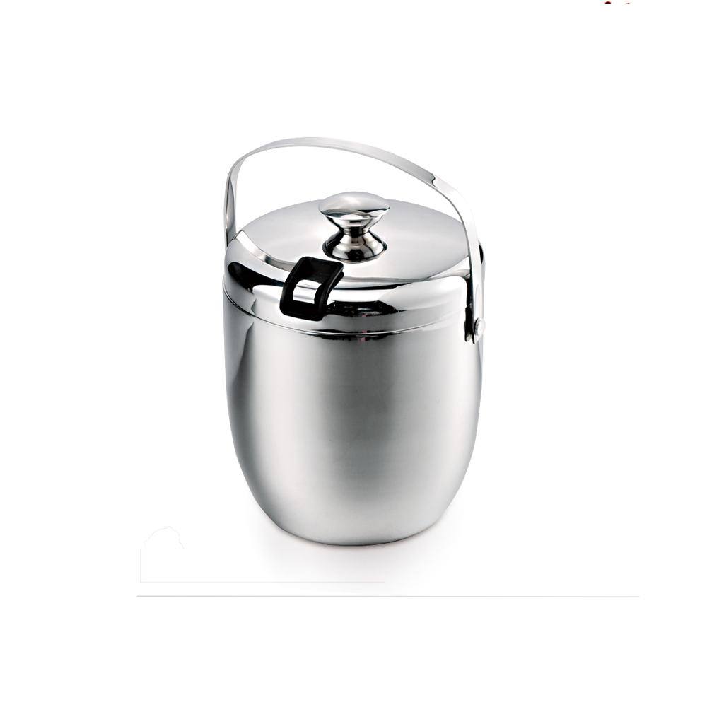 Stainless Steel Ice Bucket Set