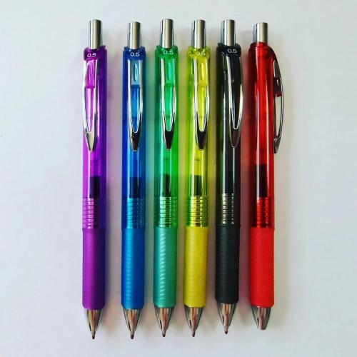 Prime Semilucent 6 Warna Gel Ballpoint Pen