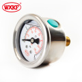 1/4NPT thread 2.5 inch 0-100PSI/BAR air pressure gauge