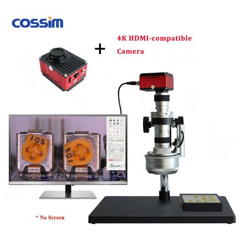4k Hd 3d Digital Stereo Zoom Video Microscope For Smt, High Quality 4k ...