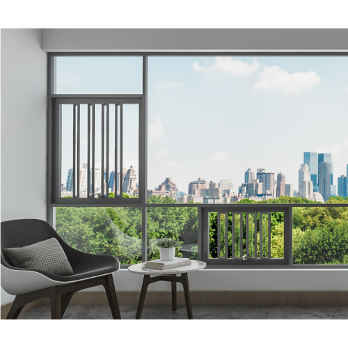 hliníkové zliatinové okno