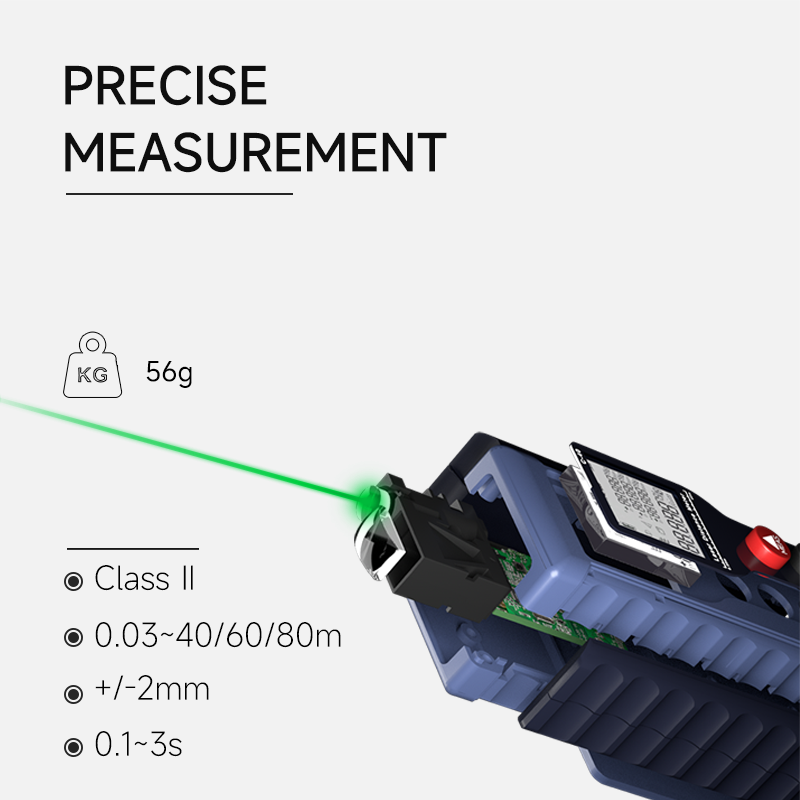 green laser measuring device