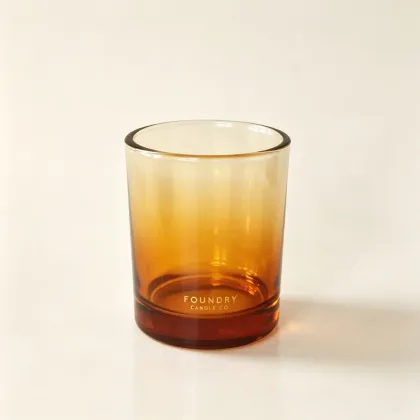 Gradient Glass Candle Jar