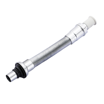 Anti-Odor Sewage Extension with Steel Wire Washbasin Drain Accessories - ABS Telescopic Drain Pipe