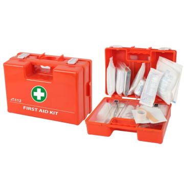 DIN13157 Gecertificeerde Emergency Eerste Aid Kit - Home Gebruik ABS Plastic Box