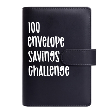 2024 Sistema delle buste: sfida di risparmio di denaro, tasche dell'organizzatore, libro di leganti in contanti e pianificatore di bilancio