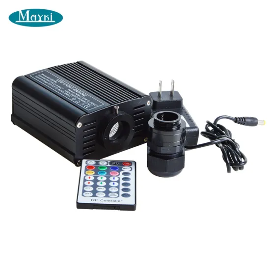 16W RGBW Color Changing LED Fiber Optic Lights Kit