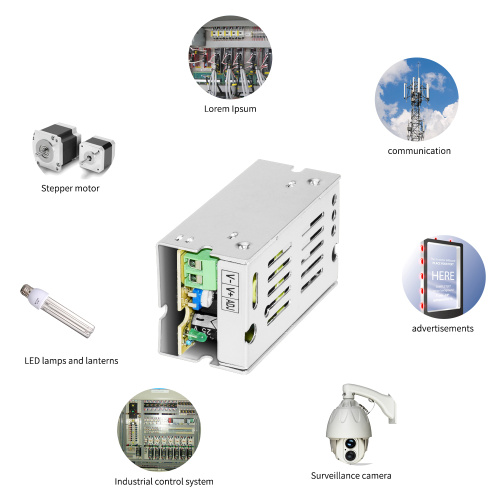 12V / 1A-schakelvoeding