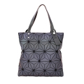 Wanita Bergaya Geometric Luminous Satchels Handbags Super Cool Teenager Handbags