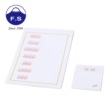 Stationery Notebook Printing Easy Writing Notepad personalizzato