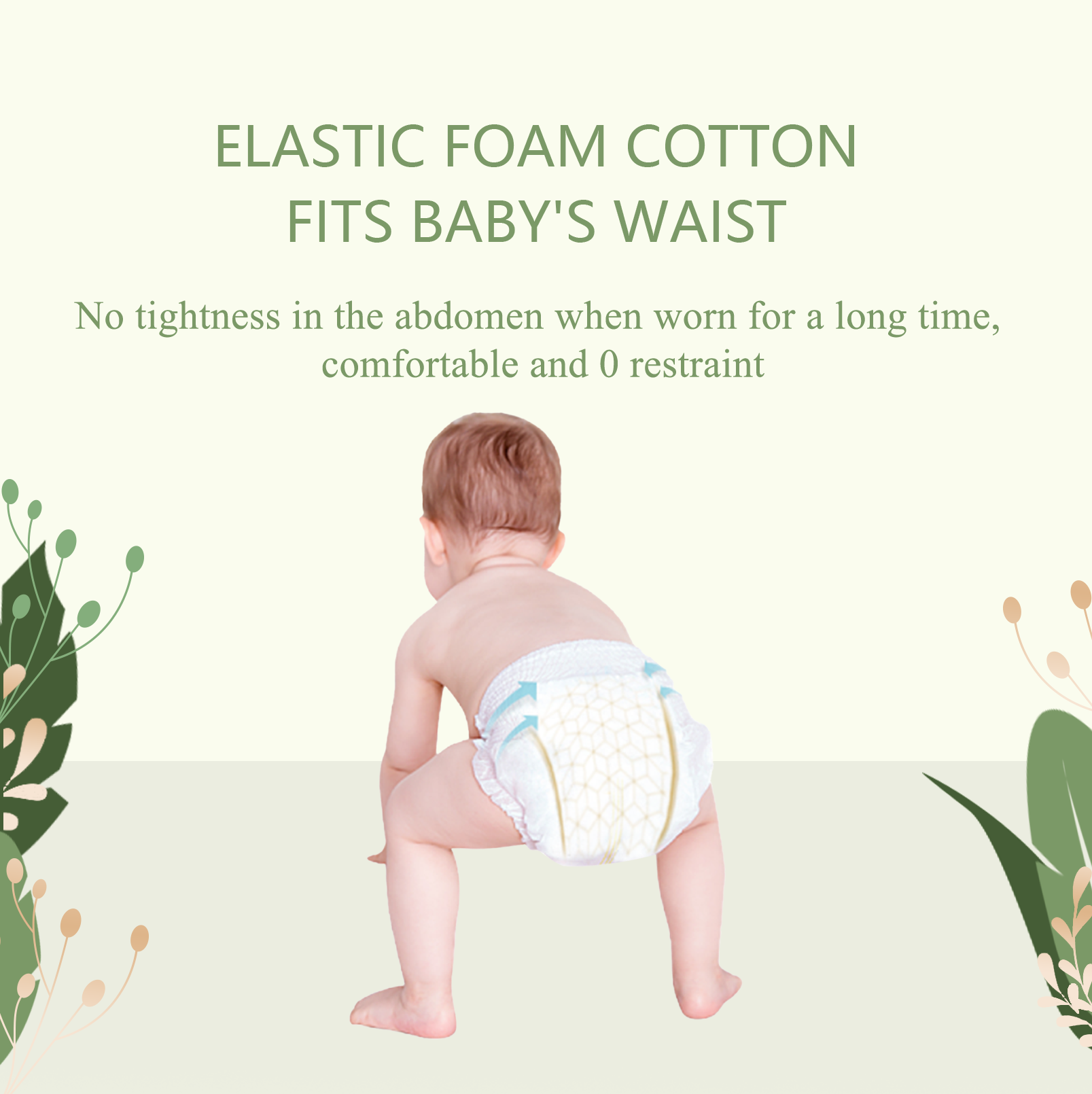 Premium Baby Diaper - High Absorbency, Soft Layer