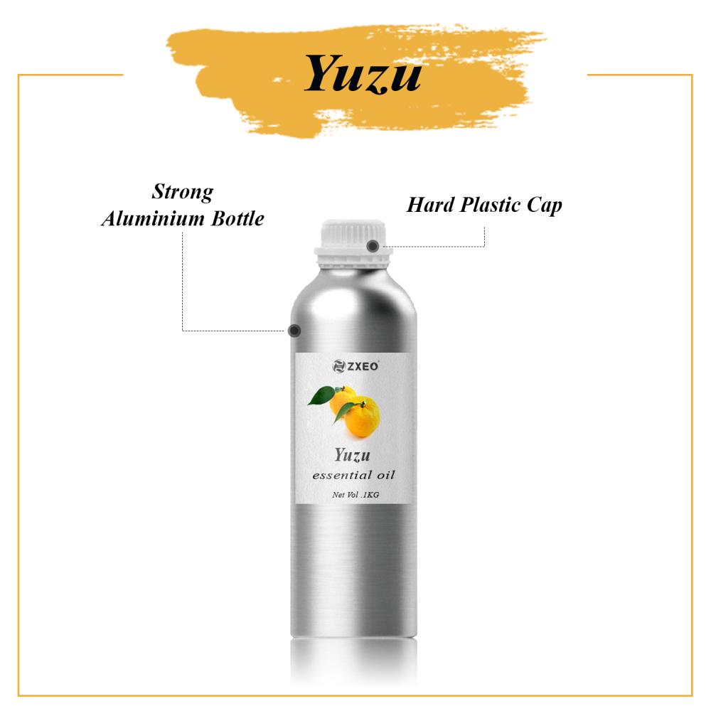 Yuzu Essential Oil Label Privat Minyak Esensial Kustomisasi Minyak Esensial untuk Pembuatan Lilin