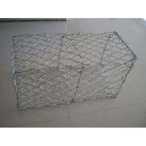 Gabion Mesh for Landscape Construction Galvanized or Black Gabion Mesh Factory