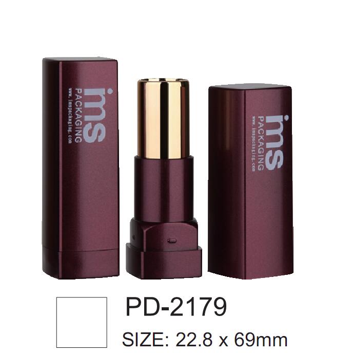 Squqre Cosmeitc Plastic Lipstick Packaging