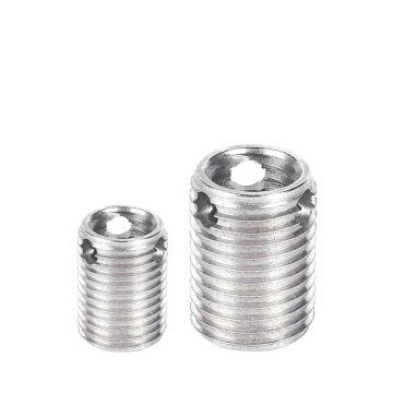 Galvanized three hole self tapping screw sleeve thread sheath