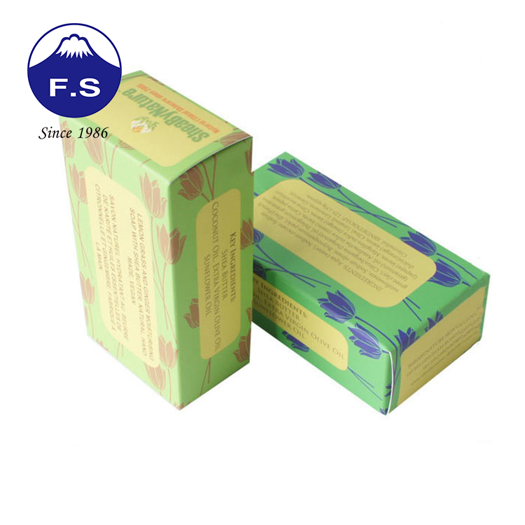 Recyclable Custom Pvc Window Paper Cosmetics Box Packaging