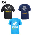 Daiwa Cawanfly Fishing T-shirt/ Fishing Clothing/ Outdoor Kleding Fishing Shirt Short Sleeve Sports Outdoor Fishing Wear For Men