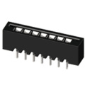 Conector recto FPC DIP de 2,54 mm