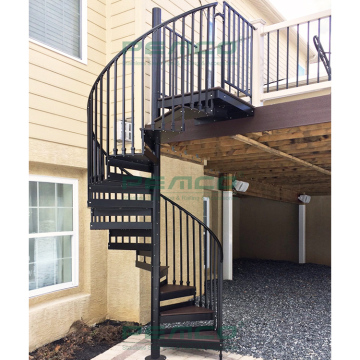 2023 North American Outdoor Weatherproof Spiral Staircase Kits