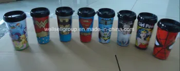 Promotional Double Wall Travel Coffee Mug (CPBZ-4105)