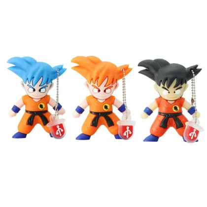 Dragon ball Son Goku shape usb flash drive Usb Sticks Pen drive For Christmas Gift
