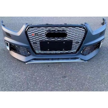 طقم الجسم التلقائي: Audi Q3 to RSQ3 Style Style المصد أمامي مع مصبغة - 2013-2015 نماذج