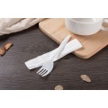 Dinning Room Cutlery Plastic Clear Fork