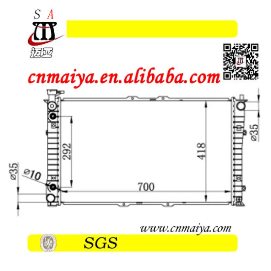 SEDONA 02-05 radiator, oem:OK51Y15200/C/D, DPI:2442