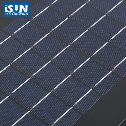 12 Hours Automat Sensor Control System Lampadaire Solaire de Rue 200W