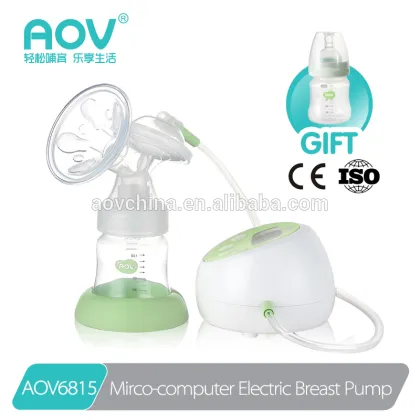 CE Approved Microcomputer Frequency Conversion AOV Electric Breast Pump