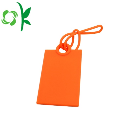 Berkualiti tinggi Silikon Travel Luggage Tag untuk Bag