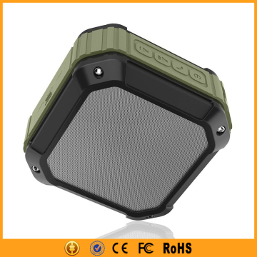 Mini 5W Square Portable Speaker Waterproof with MIC AUX