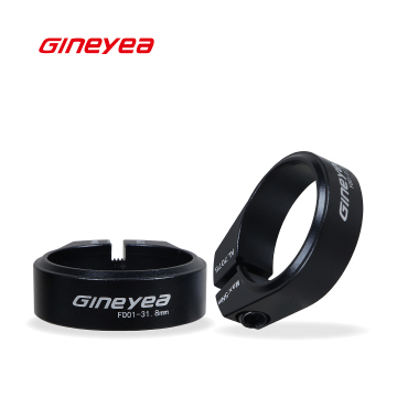 Lightweight Bicycle Seat Post Clamp 31.8mm AL7075 Aluminum Bike Seat Binder for MTB Road Bike Gineyea FD01