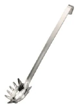 Professional one piece spaghetti server, s/s