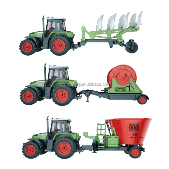 New European Tractor Toy Series: Fun Miniature Models for Kids