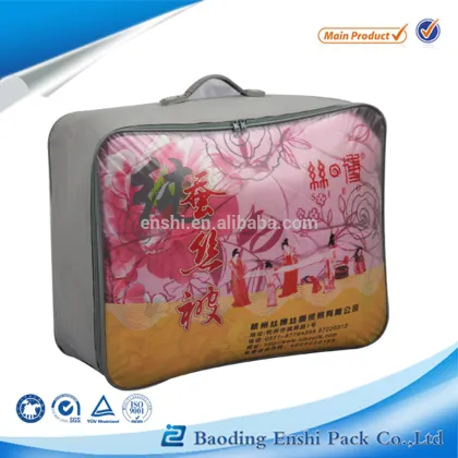 custom bedding bag blanket bag package bedding