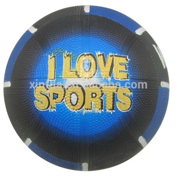 Multi Color Custom Saleable Rubber Freestyle Basketball