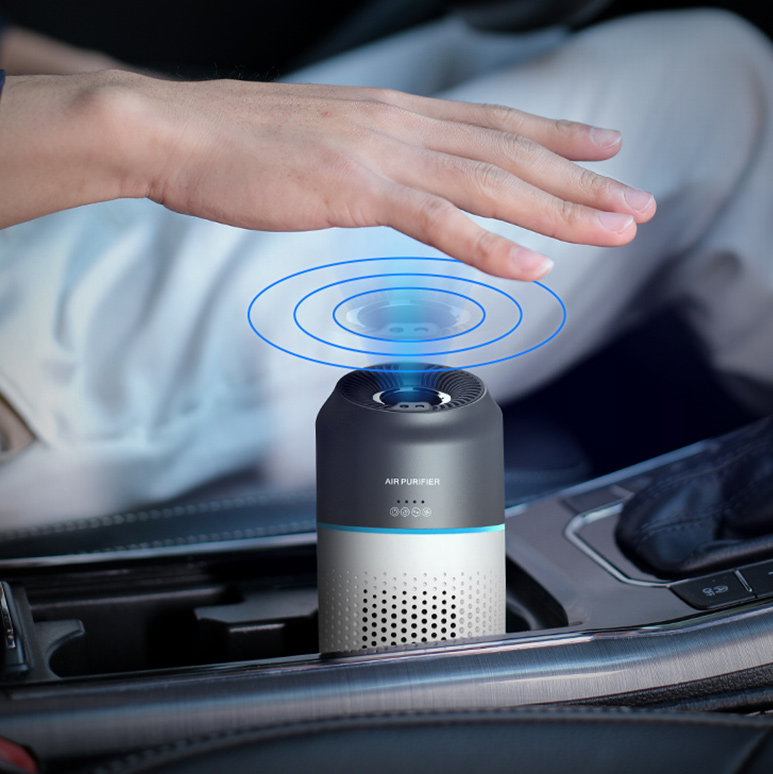 Purificateur d&#39;air à ions négatifs pour voiture neuve 2000mah