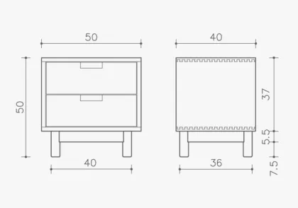 WOOD CUBIC BESIDE CUPBOARD