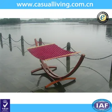 Wooden hammock with frame hammock with stand