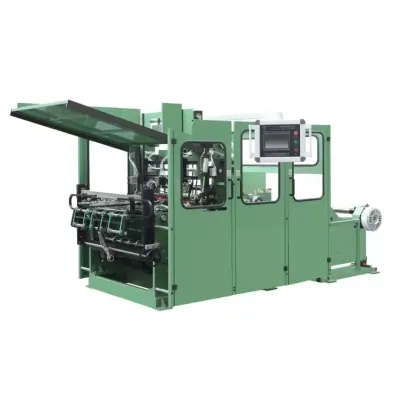 automatic plastic film slitting paper machine