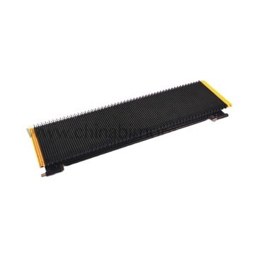 Bimore Escalator Travelator Stainless Steel Pallet with Plastic Yellow Demarcation L=1000mm W70mm