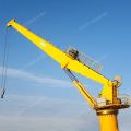 Custom 25T20M Stiff Boom Crane For Offshore Platforms