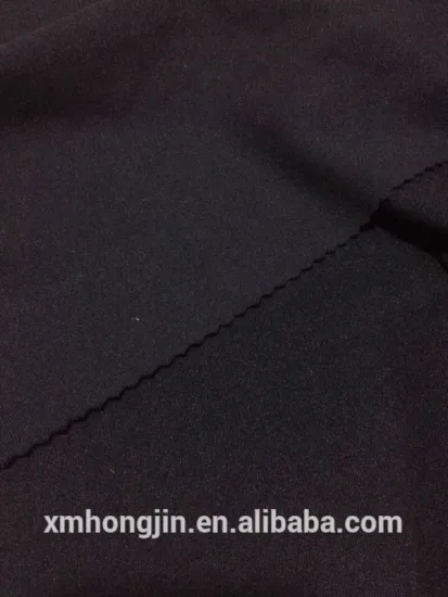 Circular Knittted Polyester Spandex Fabric With Double Sided Brushing