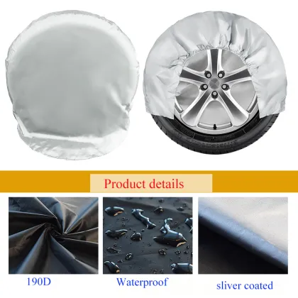 Multi-Functional Car Sunscreen Tire Cover: Snow and Frost Protector