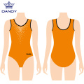 Thể dục nhiều màu kim loại leotard