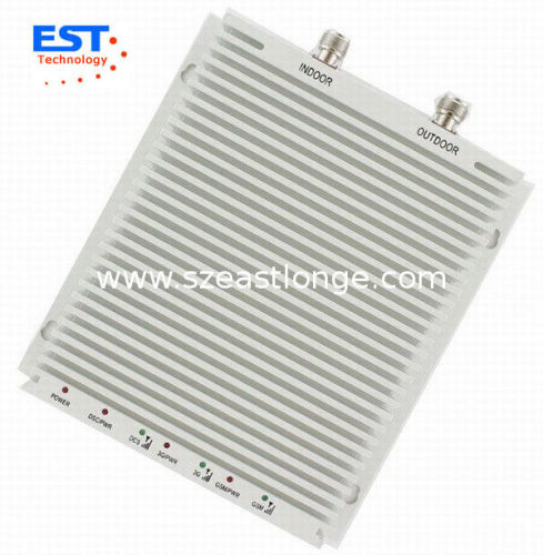 Est-gsm/dcs/3g Tri-band  Mobile Phone Signal Repeater/amplifier/booster