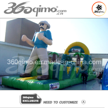 Inflatable Western Obstacle Course Combo (BMOT69)