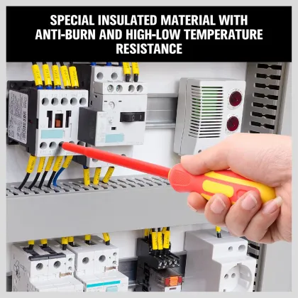 1000V High Voltage Insulated Screwdriver Tool Set with VDE Certification