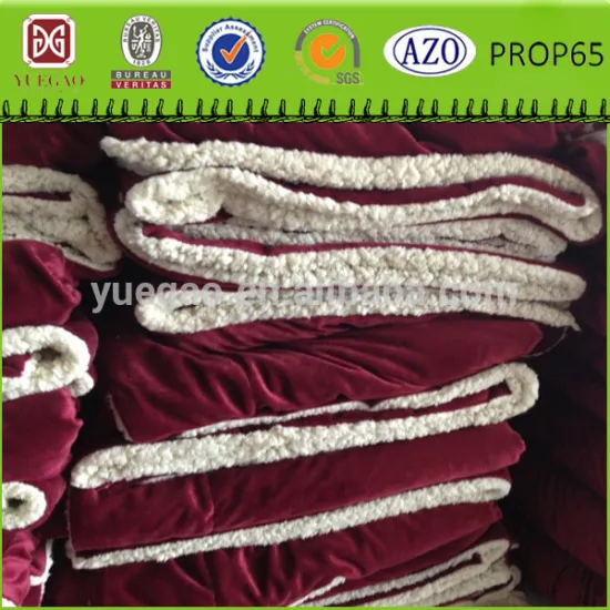 Winter blanket super soft baby blanket made in china